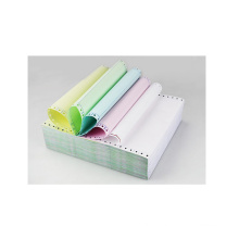 241*93mm-4ply white pink blue yellow computer carbonless printing paper